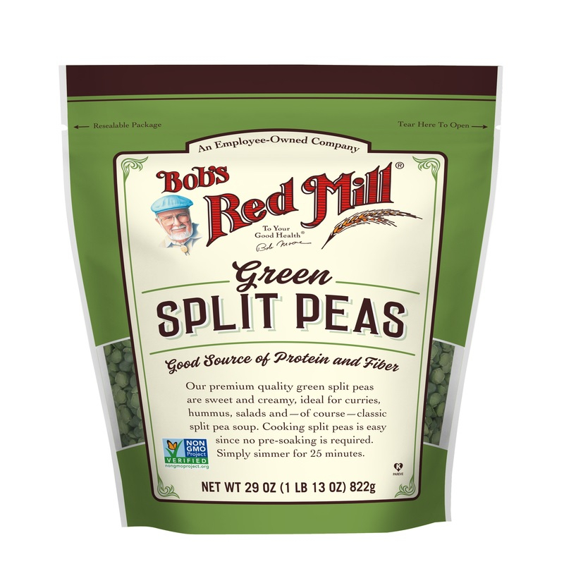 

Bob's Red Mill Green Split Peas 822g