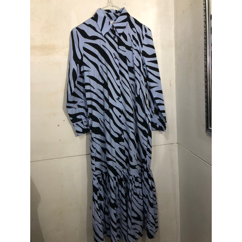 Long Dress ZARA (preloved) | zara woman | long dress muslimah