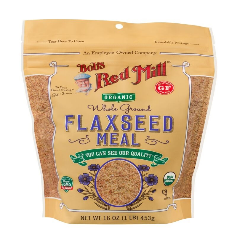 

Bob's Red Mill Organic Gluten Free Whole Ground Flaxseed Meal 453g