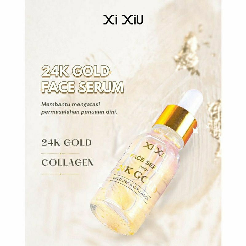XI xiu Serum Wajah 24K GOLD COLLAGEN 20ML