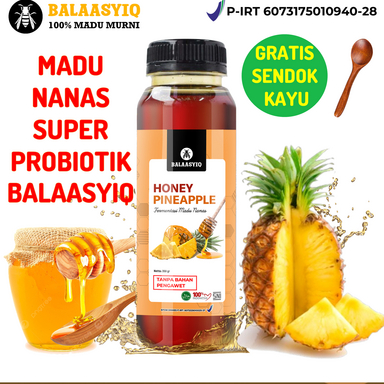 

Madu Nanas super Probiotik BALAASYIQ Sumber Enzim Mengobati Kanker Kolesterol Diabetes Asam urat