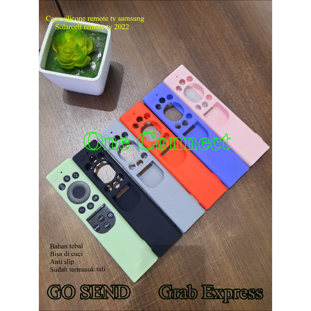 Case silicone pelindung remote tv samsung solarcell BU8000 Neo Qled tv