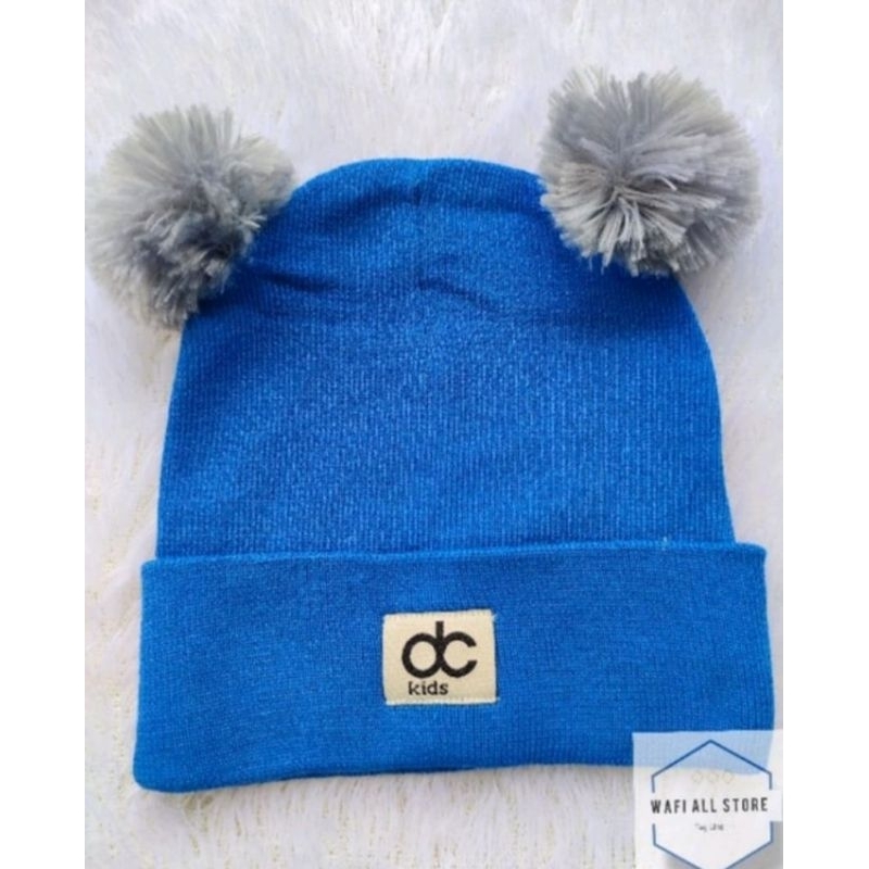 TOPI RAJUT BAYI POM POM BAYI BALITA BAYI BARU LAHIR CEWEK COWOK