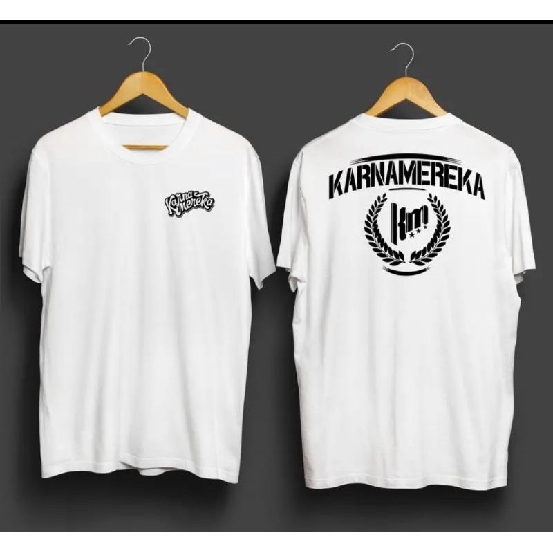 Kaos Distro Unisex KARNA MEREKA Kaos Band Premium Kaos Musik Bahan Catton Combed 24S