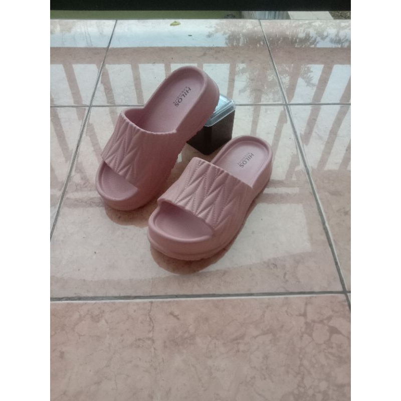 Sandal Wanita Kokop Rubber Hilos Viral Kekinian Korea Style Terbaru