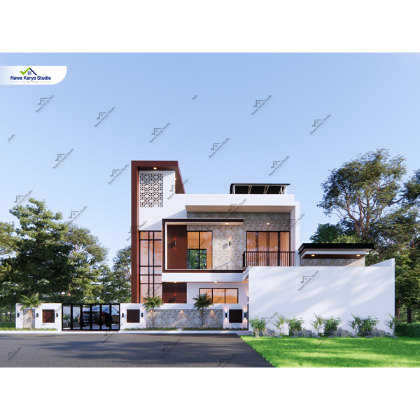 Desain Rumah Modern Mewah