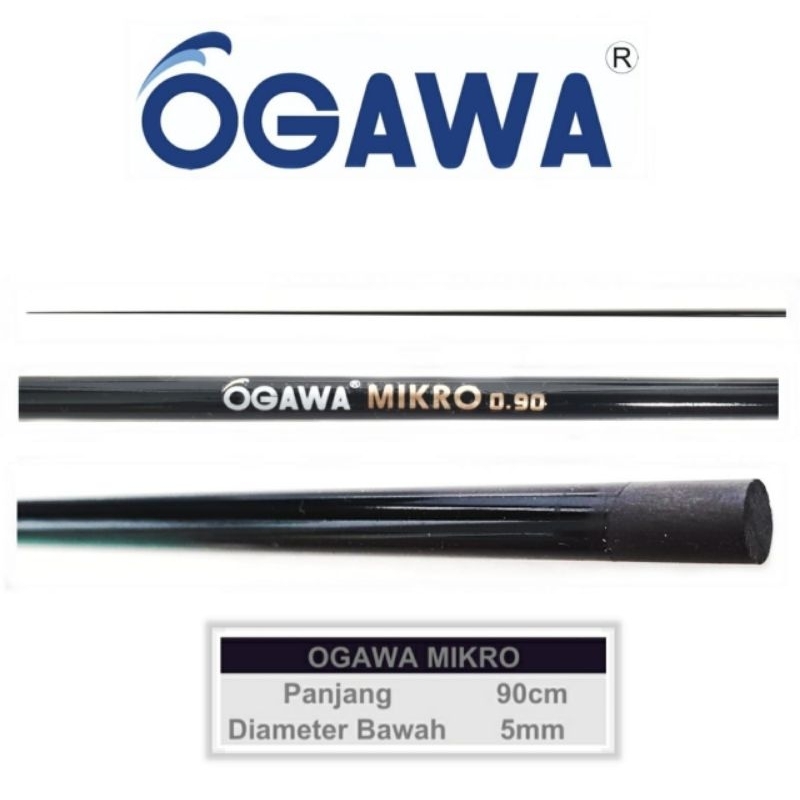 BLANK OGAWA MIKRO 90CM | CARBON HOLLOW
