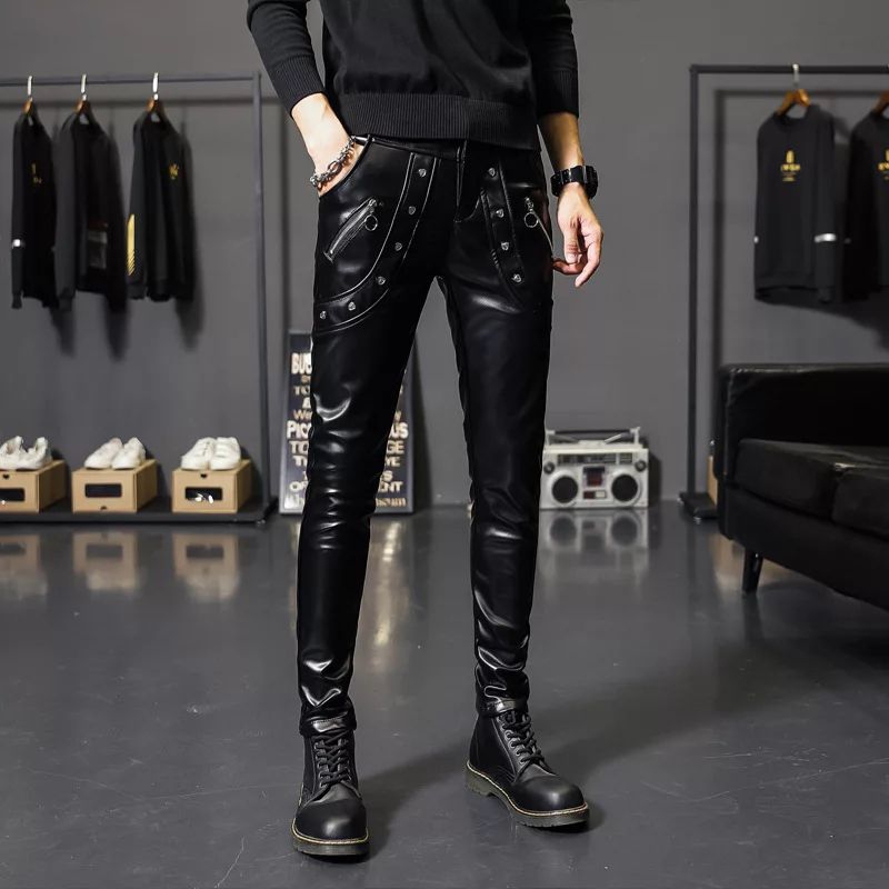 celana panjang pria semi kulit terbaru