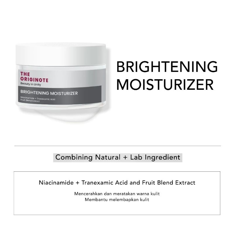 The Originote Brightening Moisturizer