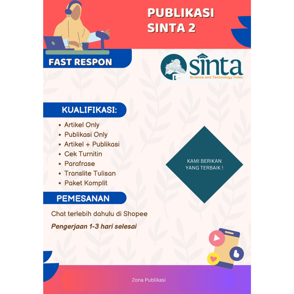 

JASA PUBLIKASI SINTA 2 HUKUM+PEMBUATAN ARTIKELNYA
