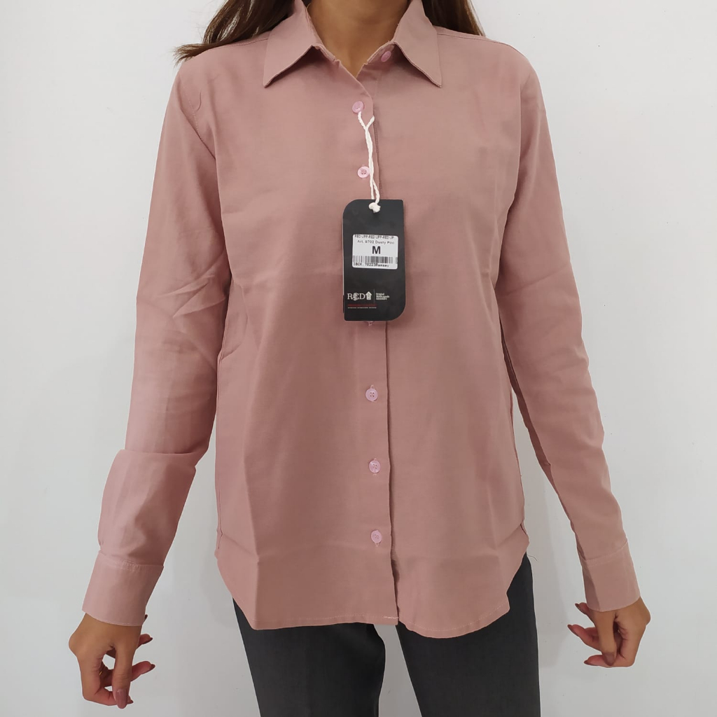 BLUS/KEMEJA WANITA RED UP 9702D LENGAN PANJANG