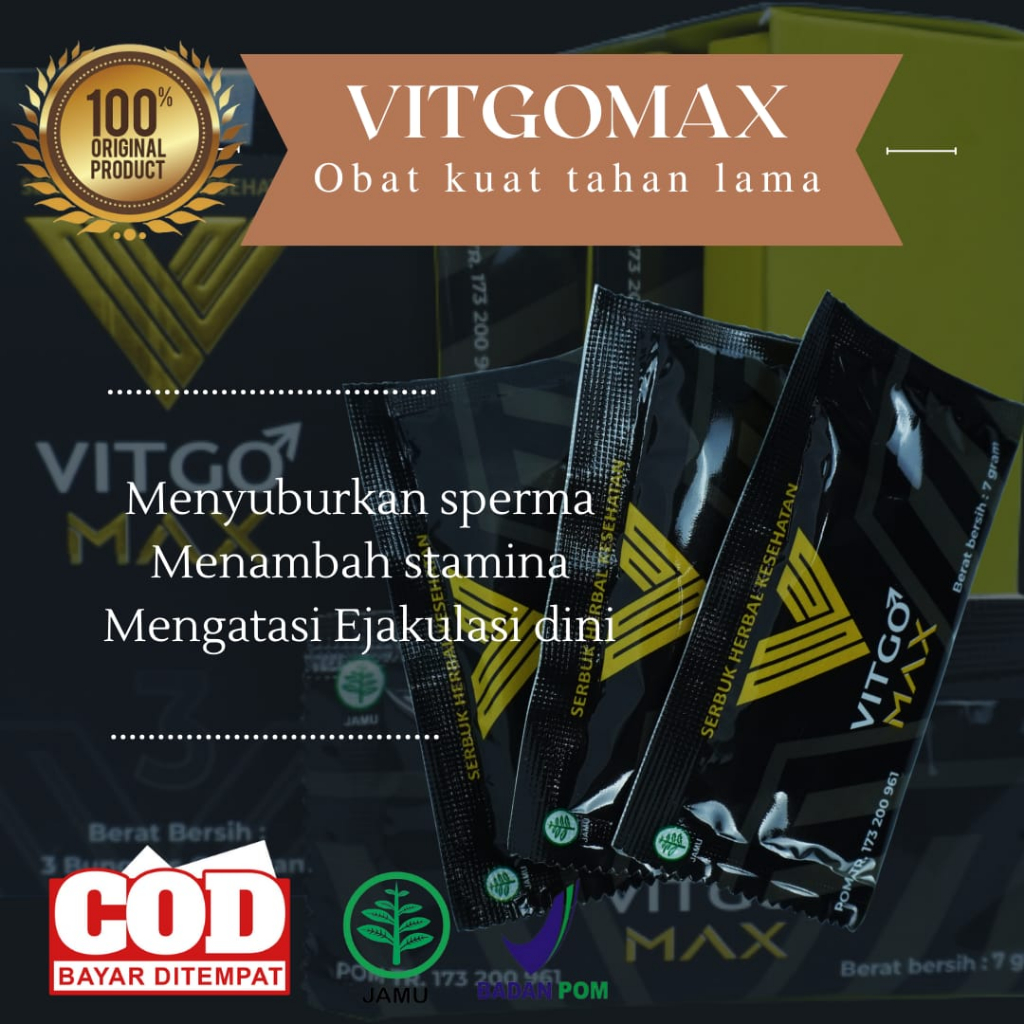 VITGO ECER ATASI EJAKULASI DINI BY SSJAYAGROUP