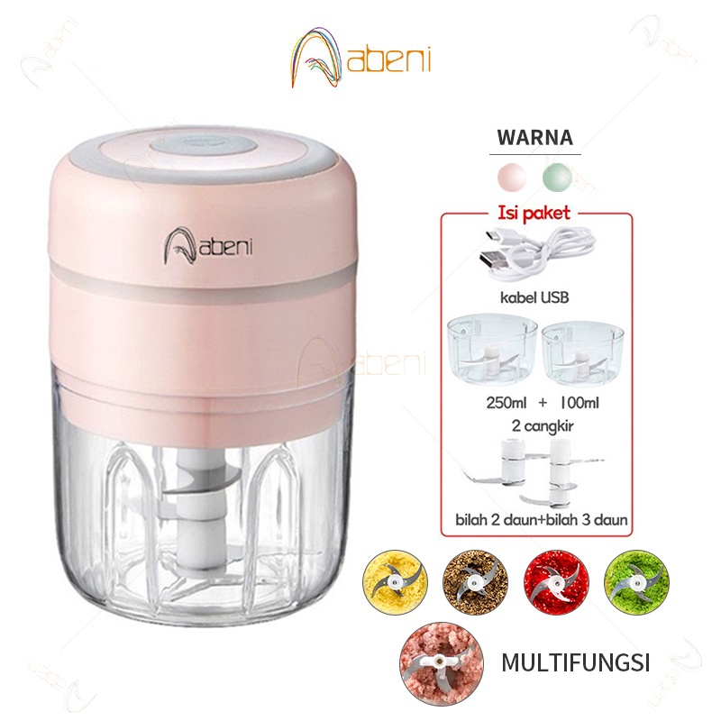 Abeni blender mini /USB Multifungsi Blender Bumbu Dapur Praktis blender portable Food Chopper
