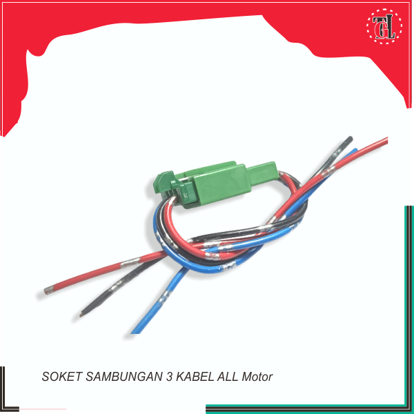 Soket Sambungan 3 Kabel All Motor