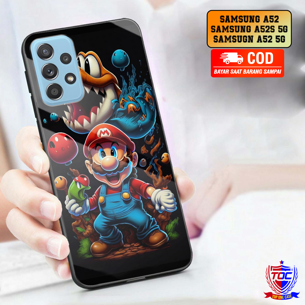 CASE SAMSUNG A52 / A52S / A52 5G 2023 - Casing Terbaru TOP ONE CASE [ MOTIF 03 ] Silikon - Case Hp S