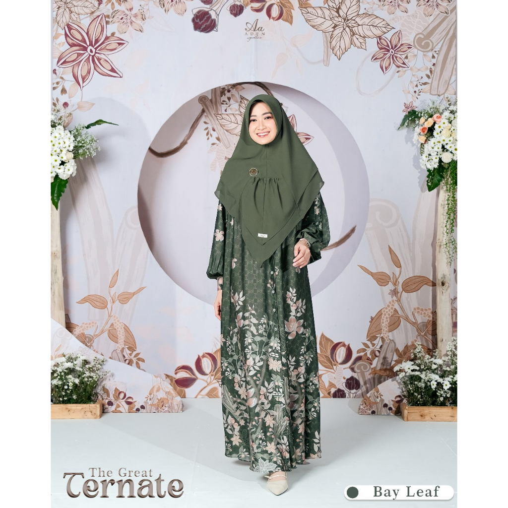 OPEN PO THE GREAT TERNATE SARIMBIT 2024 BY ADEN SIGNATURE | DRESS MOM & KHIMAR