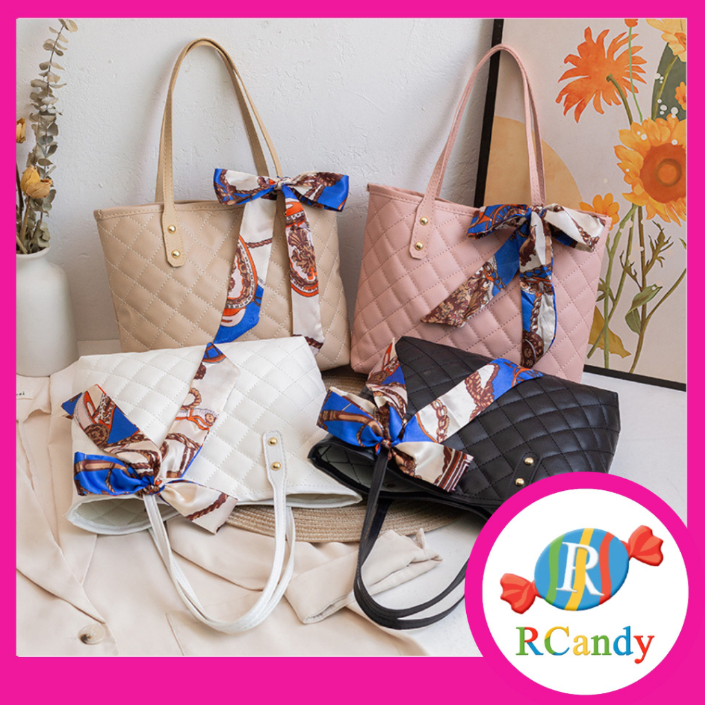 RCandy Tas Tote Bag Kulit Pita Premium