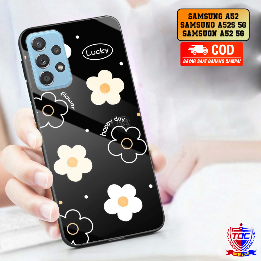 CASE SAMSUNG A52 / A52S / A52 5G 2023 - Casing Terbaru TOP ONE CASE [ MOTIF 12 ] Silikon - Case Hp S