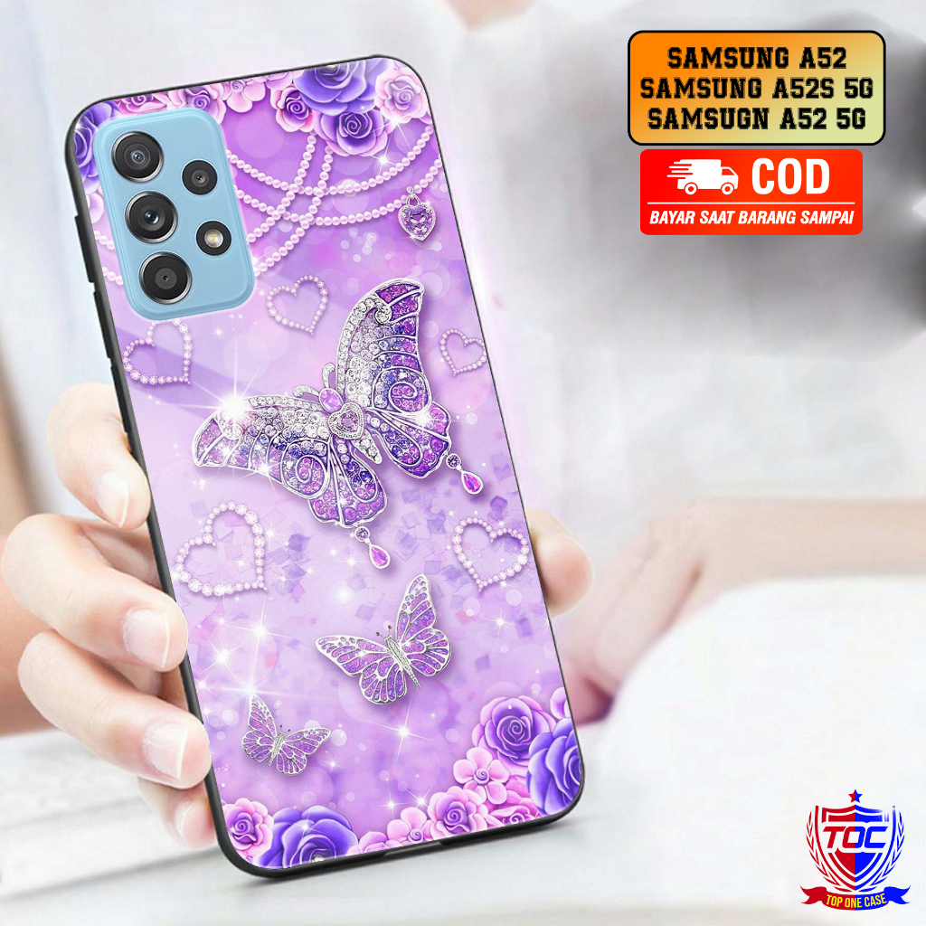 CASE SAMSUNG A52 / A52S / A52 5G 2023 - Casing Terbaru TOP ONE CASE [ MOTIF 13 ] Silikon - Case Hp S