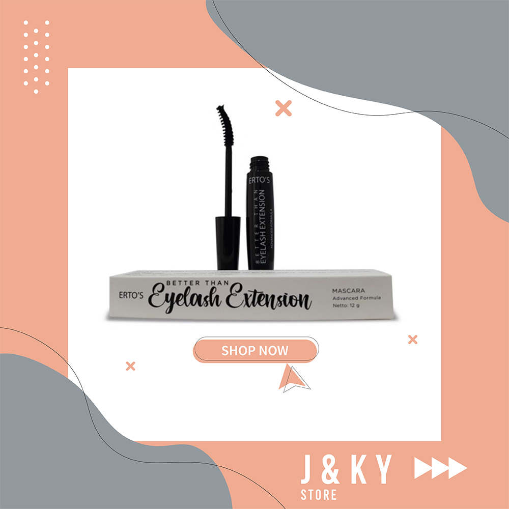 ERTOS Mascara - Better Than Eyelash Extension / Penebal Pelentik Bulu Mata - Ertos Mascara Better Th