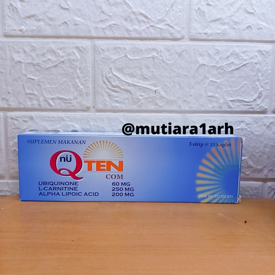 Q TEN COM BOX 30 KAPSUL