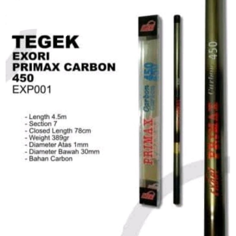 joran tegek exori primax carbon 450 540