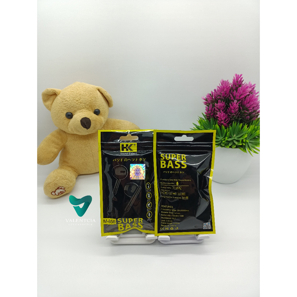 HEADSET / HANDSFREE HK M-858 SUPER BASS