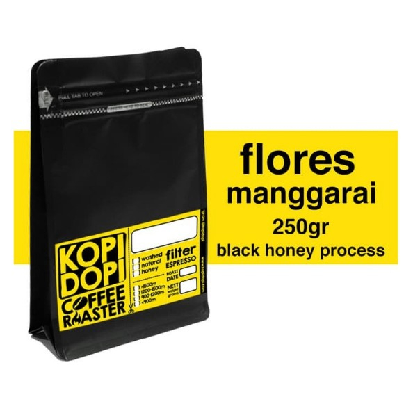 

Kopi Arabika Flores Manggarai Black Honey 250 gram