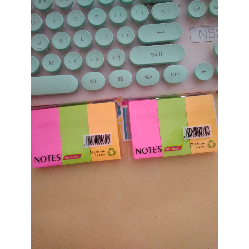 

1 Warna (100 pcs) Sticky Note 3 Warna/ Memo Pad