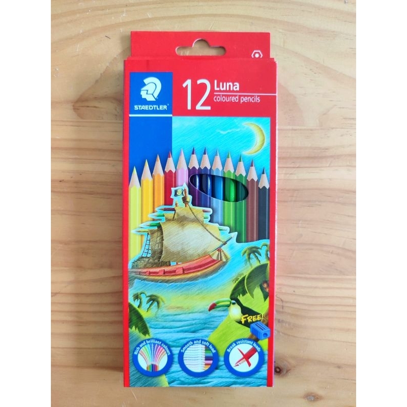 

Pensil Warna Luna 136 C12 PW 12 warna Panjang