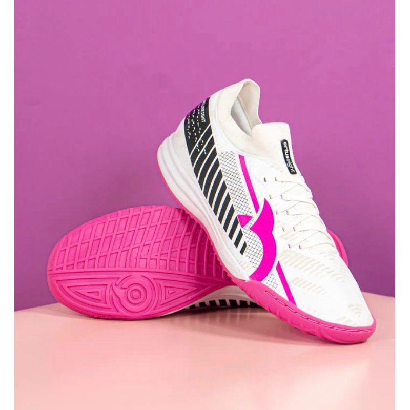 Sepatu Futsal Ortuseight Catalyst Liberte Liberte V2 - Liberte Infinity IN Original White gold origi