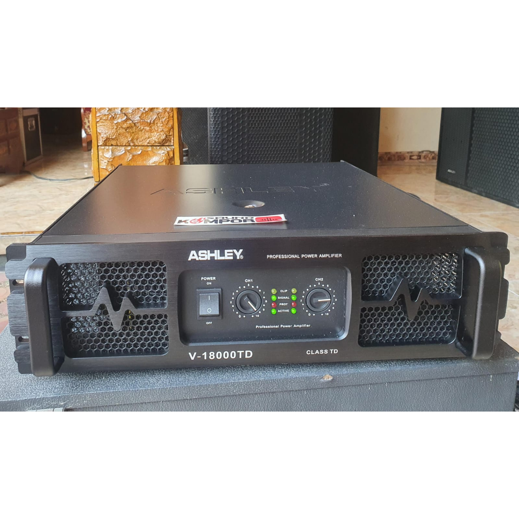 POWER AMPLIFIER ASHLEY V18000 TD / V18000TD / V 18000TD
