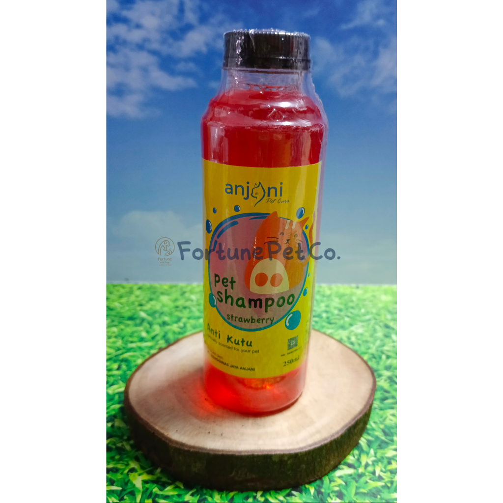 Silvisedut Shampoo Anjani Anti Kutu 250 Ml - Shampoo Kucing Anjing Anti Kutu Jamur Shampoo