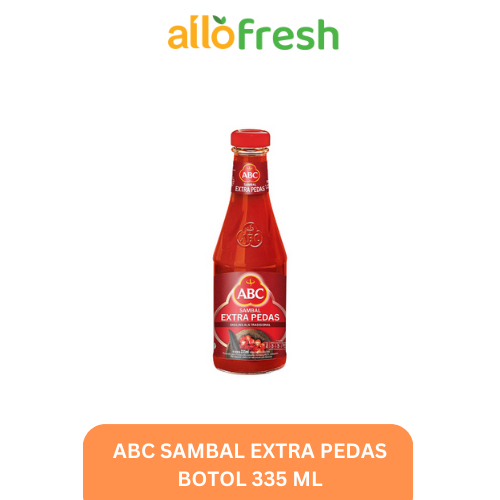 

Abc Sambal Extra Pedas Botol 335 ml