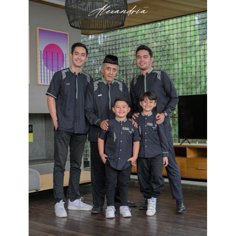 FAMILY SET ALEXANDRIA KOKO COUPLE LEBARAN AHZARAYY