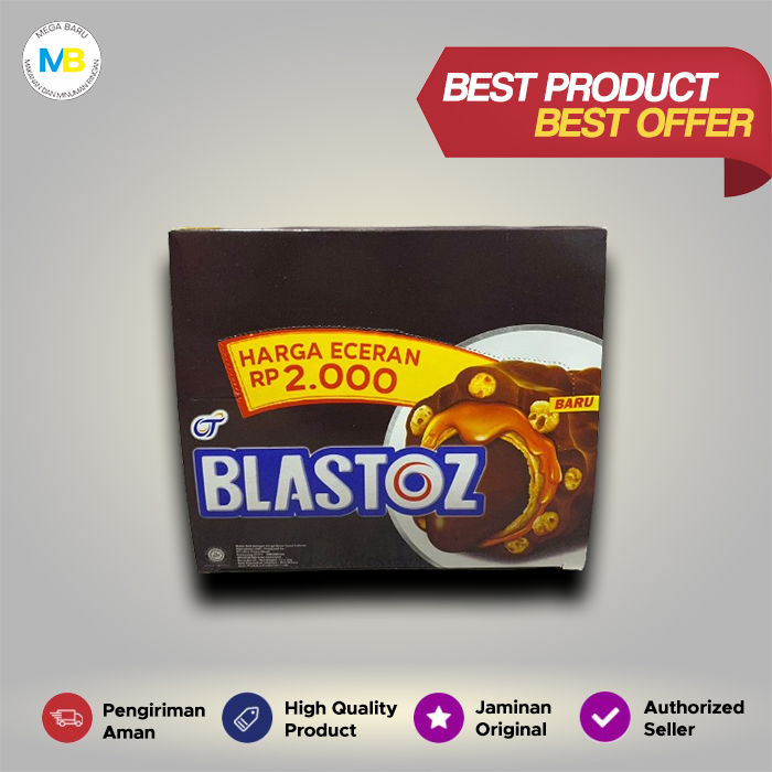 

Wafer Roll Blaztos Isi 12 x 24 g