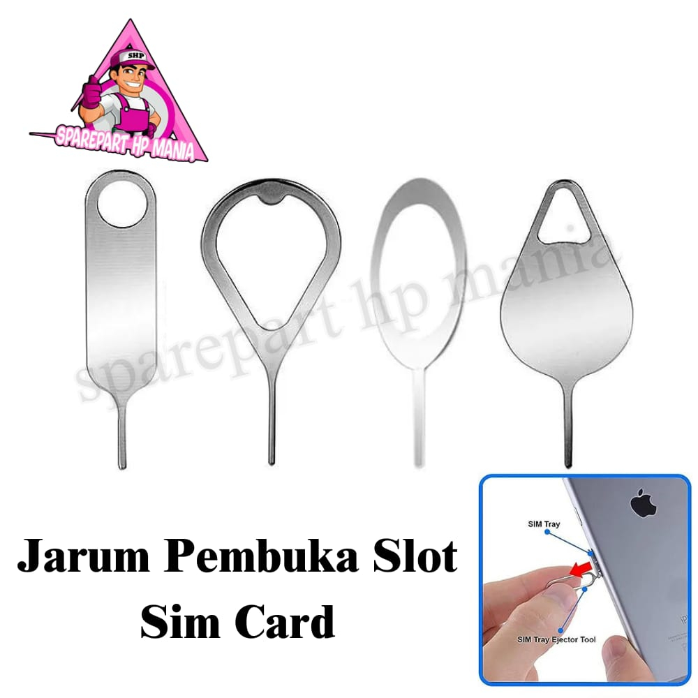 JARUM SIMCARD OPPO VIVO HUAWEI SAMSUNG ALAT PEMBUKA SLOT SIM CARD