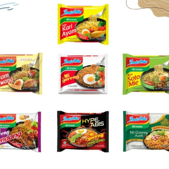 

5 Pcs Indomie Goreng dan kuah All Variant