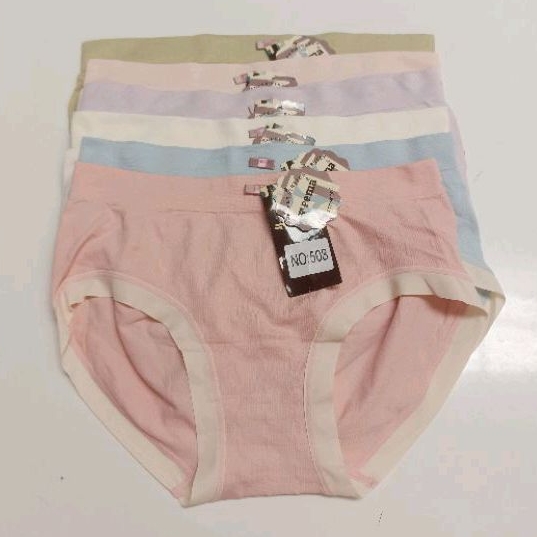 Celana dalam wanita rajut warna pastel cd rajut wanita polyster spandek cd wanita remaja dewasa unde