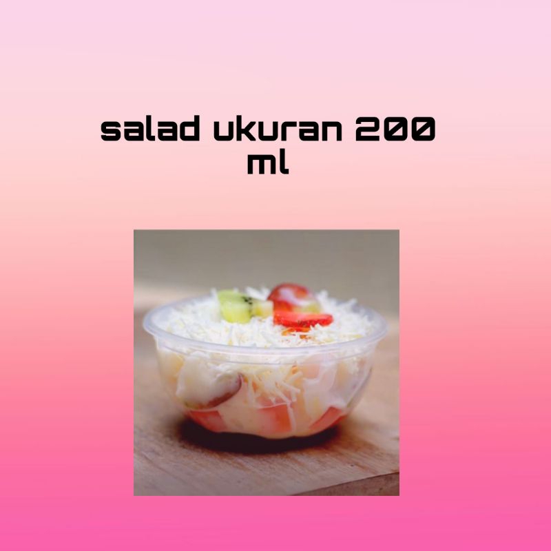 

salad buah homemade by Fresalad.