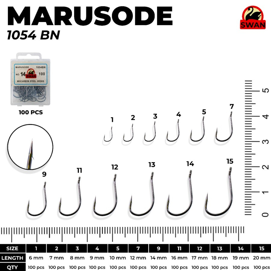 MATA KAIL SWAN 1054BN MARUSODE (KOTAK MICA)