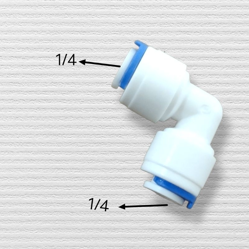 Elbow 1/4 Sambungan Selang Dispenser Galon Bawah