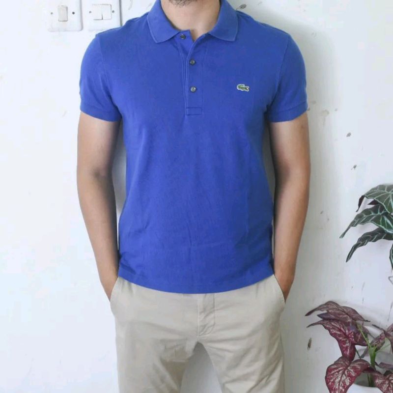 polo lacoste blue second