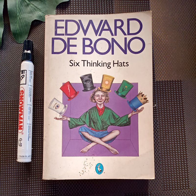 Buku Edward de bono Six Thinking Hats prelove