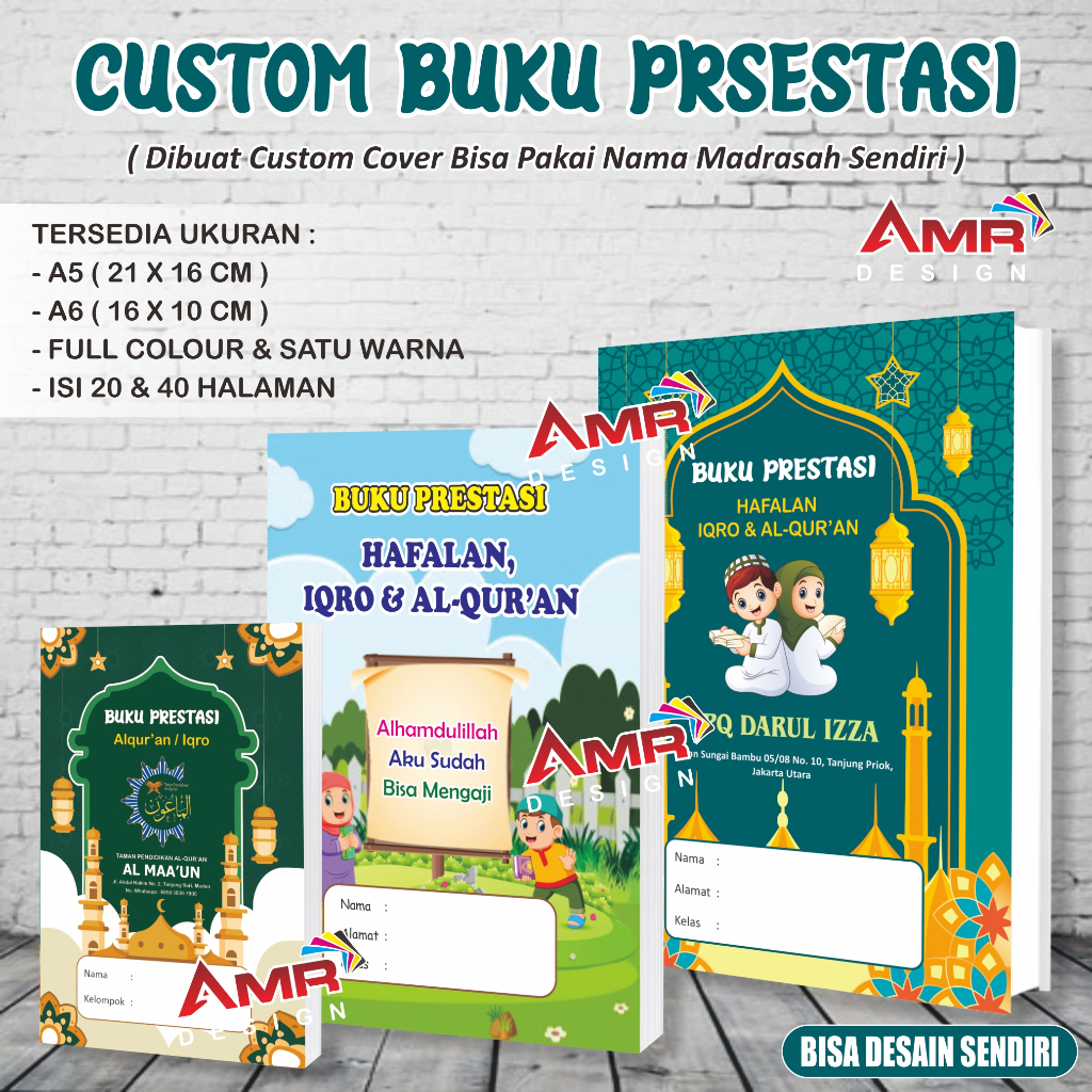 

Buku Prestasi Santri/Custom