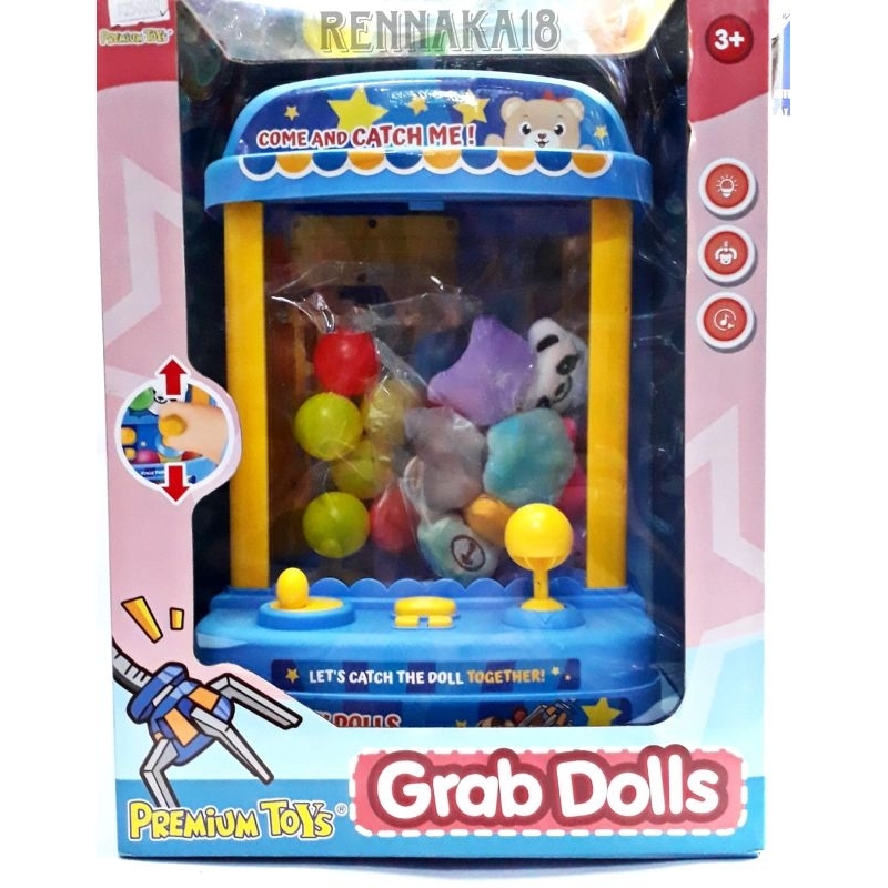 mainan mesin capit/tangkap boneka claw game