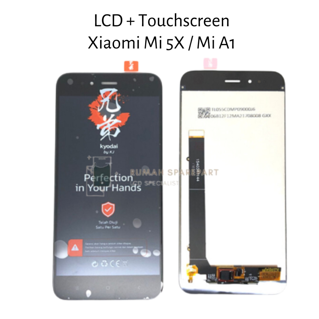 LCD + Touchscreen Xiaomi Mi 5X / Mi A1 Ori Full Set