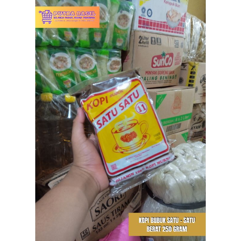 

Kopi Bubuk Satu-Satu (100% Kopi Murni)