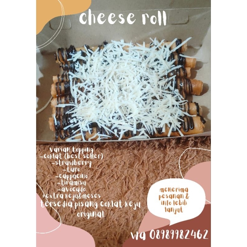 

Keju Aroma/Cheese Roll/Stick Keju