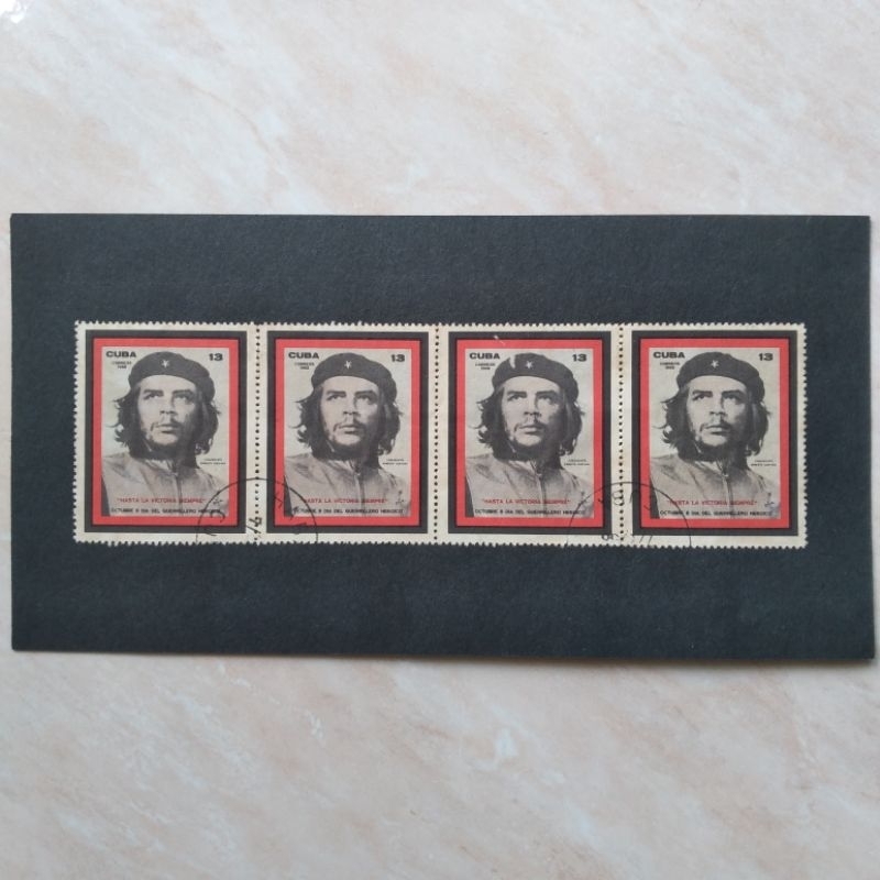 

Prangko Kuno Kuba Cuba 4 Pcs Seri Che Guevara 1968 - YN616
